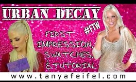 Urban Decay | AFTERDARK PALETTE! | First Impression | Swatches | Tutorial | Tanya Feifel-Rhodes