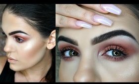 Burnt Orange Spring Makeup Tutorial