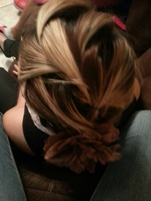 I did this on my aunts short hair and she loved it :)