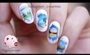 Tear in the fabric of reality nail art tutorial