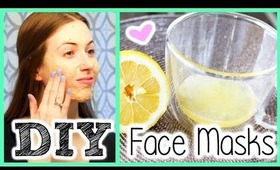 2 DIY Face Masks || for GLOWING Skin!