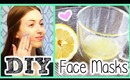 2 DIY Face Masks || for GLOWING Skin!