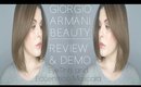 Giorgio Armani Eye Tints + Eccentrico Mascara Review | #ArmaniBeauty | @girlythingsby_e