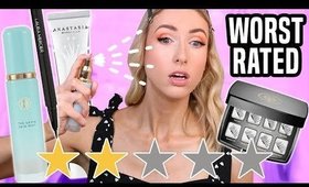 TESTING NEW & LOW-RATED SEPHORA MAKEUP... this ISN'T bad???