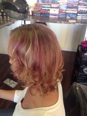 Haircut and color by Christy Farabaugh  