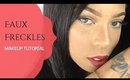 Faux Freckles Makeup Tutorial | Everyday Makeup