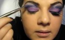 Dramatic Purple Cut Crease Makeup Tutorial