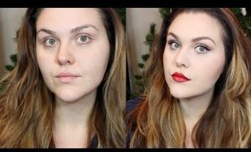 GRWM!! All Drugstore Holiday Glam!