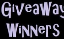 Giveaway Winners