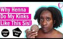 Must Try Henna Treatment For Less Natural Hair Breakage & Shedding