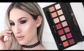 ABH MODERN RENAISSANCE PALETTE: Warm RASPBERRY Smokey Eye TUTORIAL | JamiePaigeBeauty