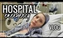 EMERG 😥 ADMITTED TO HOSPITAL 24 WEEKS PREGNANT WITH TWINS | Hospital Vlog 1