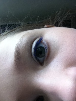 My blue lashes!