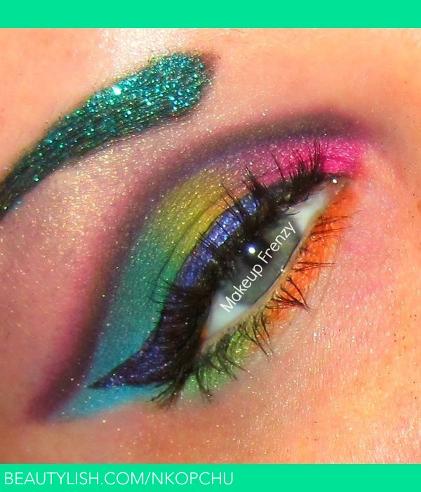 Rainbow! | Nikki K.'s (Makeupfrenzy) Photo | Beautylish