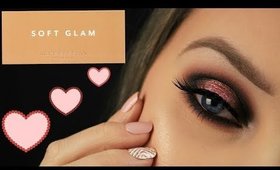 Valentines Day Makeup Tutorial | ABH Soft Glam Palette | Eimear McElheron