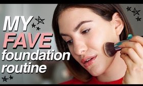 CURRENT FAVORITE FOUNDATION ROUTINE! | Dry Skin | Jamie Paige