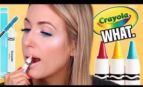 So, I Tried the New CRAYOLA MAKEUP... What's Worth Buying??