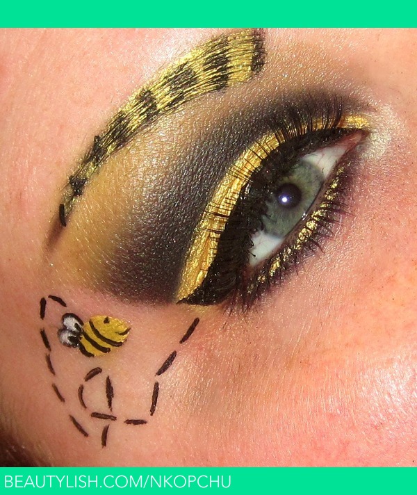Bumblebee Makeup Nikki Ks Makeupfrenzy Photo Beautylish