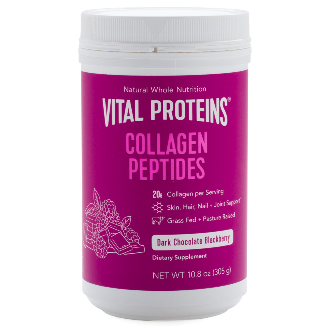 Vital Proteins Collagen Peptides - Dark Chocolate & Blackberry | Beautylish