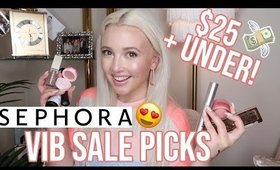 SEPHORA VIB SALE RECOMMENDATIONS $25 & UNDER!  | Holiday 2019
