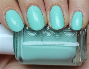 See more swatches & my review here: http://www.swatchandlearn.com/essie-mint-candy-apple-swatches-review