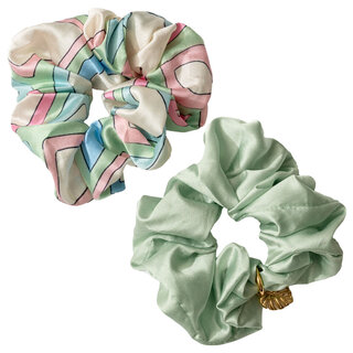 Frasier Sterling Palm Beach Scrunchie Set