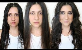 How to Create Big Voluminous Curls! (QUICK AND EASY) No Extensions!