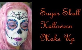 Sugar Skull Halloween Make Up