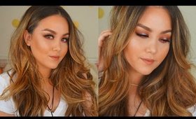 Warm Smoky Eye Makeup Tutorial