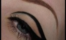 Graphic Winged Liner
