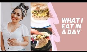 WHAT I EAT IN A DAY PREGNANT | FIRST TRIMESTER EDITION