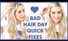 Bad Hair Day Quick Fixes