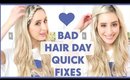 Bad Hair Day Quick Fixes