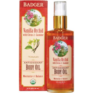 Badger Vanilla Orchid Antioxidant Body Oil