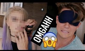 Tyler Ward RUINED MY FACE!! Ft. AJ Rafael ♥ Wengie ♥ Blindfolded Makeup Challenge