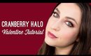 Cranberry Halo Eye Tutorial for Valentine's Day