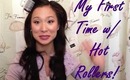My First Time w/ Hot Rollers! ❥ BaByliss Pro Ceramic & Ionic 30pc Set!