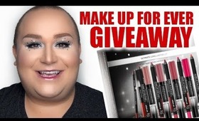 Make Up For Ever GIVEAWAY - Long Lasting Lip Kit