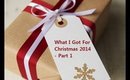 What I Got For Christmas 2014 - Part 1