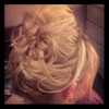 Intricate updo