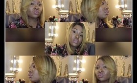 Model Model Deep Invisible Diagonal Part Lace Front Danica Review | Divatress.com