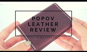 Popov Leather Review ♦ Minimalistic Wallets