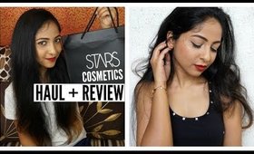 STARS COSMETICS INDIA Haul + Review | Foundation, Blush, Liquid Lipstick | Stacey Castanha