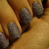 31 Day Nail Challenge: Day 6- Purple- Crystallized (with salt)