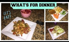 WHAT'S FOR DINNER | 5 HEALTHY & QUICK DINNER IDEAS