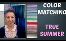 Summer Color Palette - Mix and Matching Colors for Clothing | Cool Skin Undertone | Color Analysis