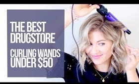 The BEST Curling Wand UNDER $50? (Sally Beauty, Target, Drugstore) | Milabu