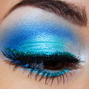 Blue bomb with glitter!