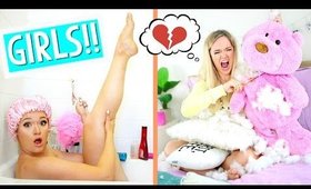 How Girls THINK: Before and After!! Alisha Marie
