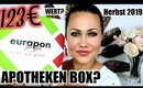 10€ bezahlen - 123€ Wert erhalten? Eurapon Box September 2019| Apotheken Box Unboxing